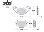 Τακάκια SBS 135HF (FA067)(FD073)